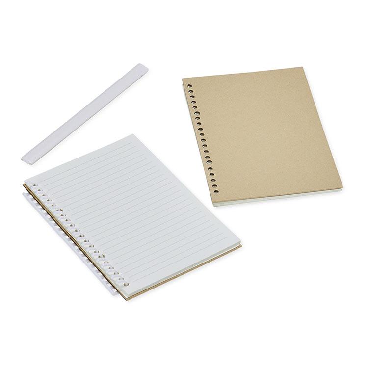 Caderno A5 kraft personalizado