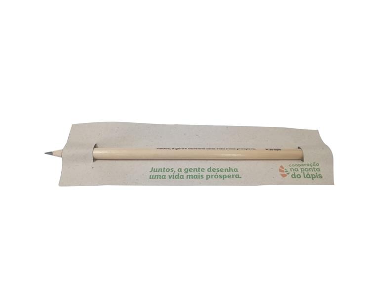 Lápis com semente personalizado - LAP28