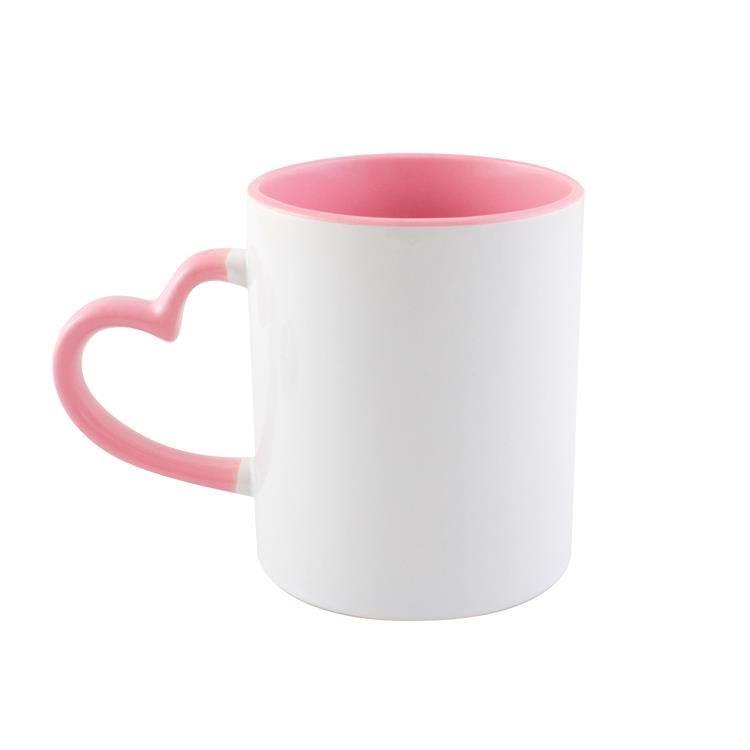 Caneca Alça Coração Personalizada