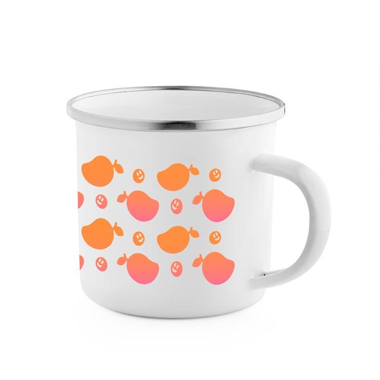 Caneca em esmalte personalizada