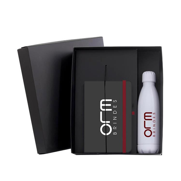 Kit caderno e Squeeze de 680 ml Personalizado