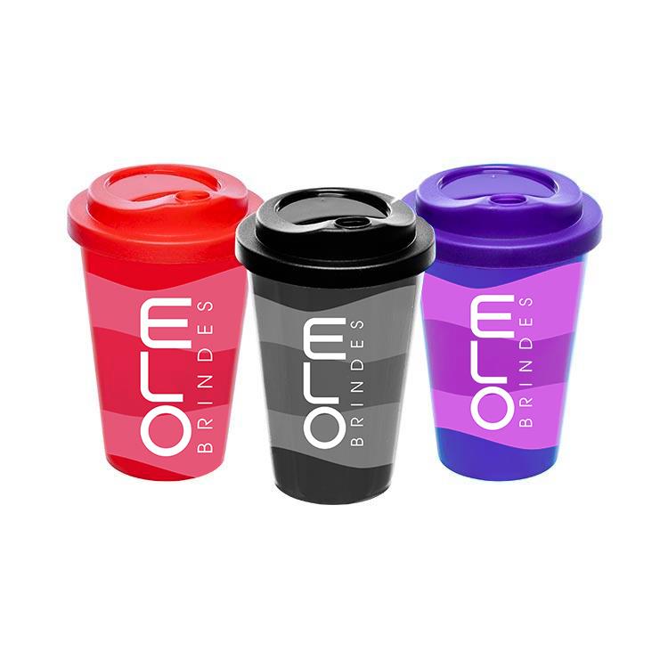 Copo Tipo Starbucks In mold Label Personalizado Colors
