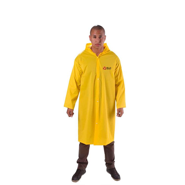 Capa de Chuva Personalizada Forrada para Brindes Empresariais