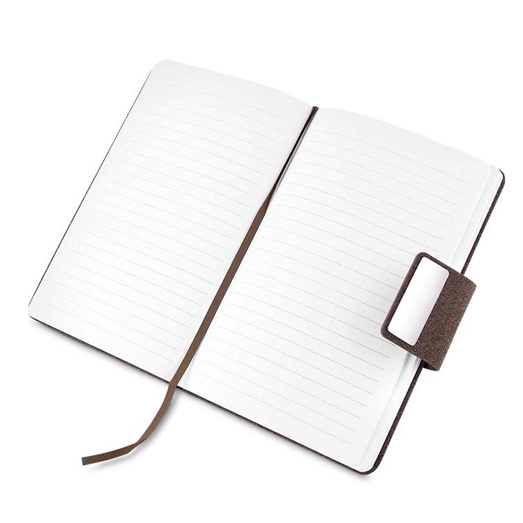 Caderno personalizado de anotações de fibra de café ou chá