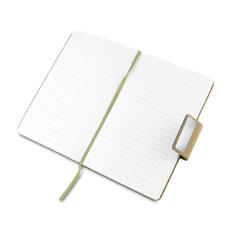Caderno personalizado de anotações de fibra de café ou chá
