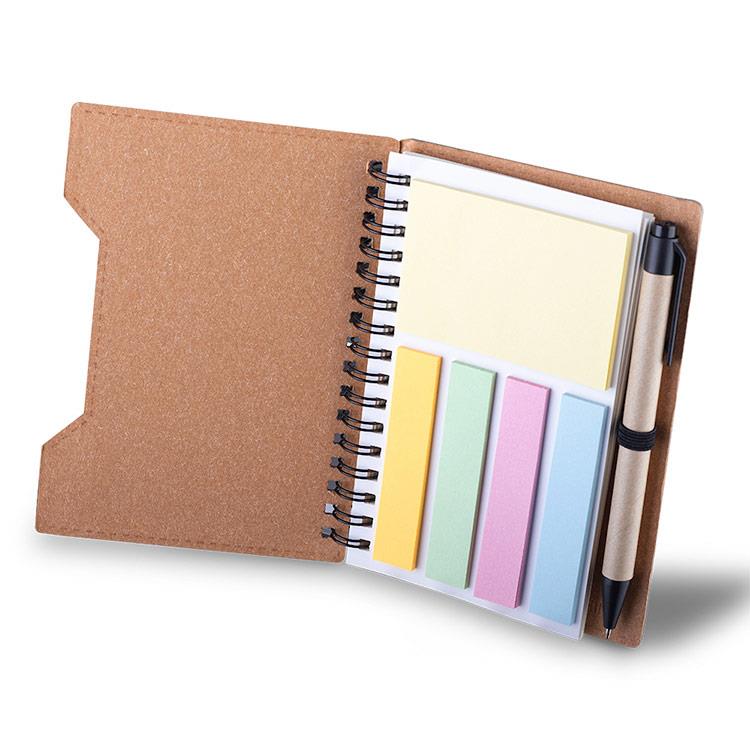 Caderno personalizado kit reciclado