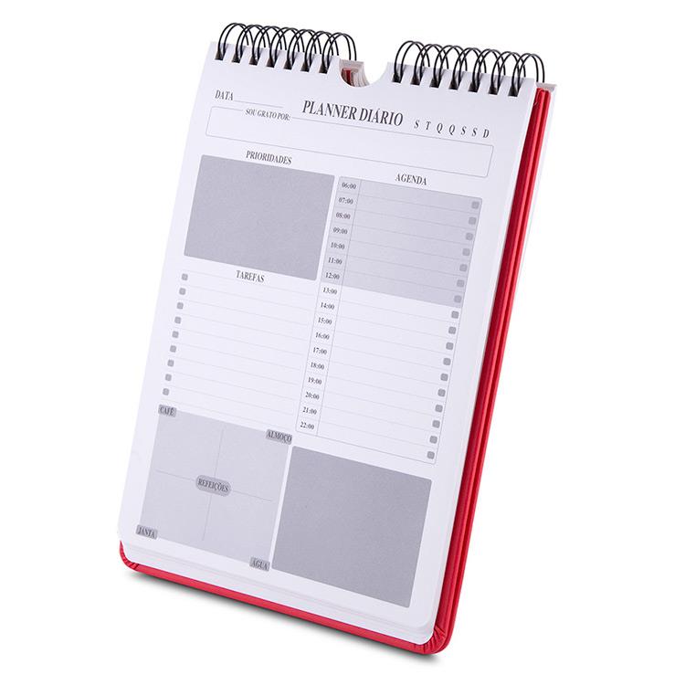 Caderno personalizado planner