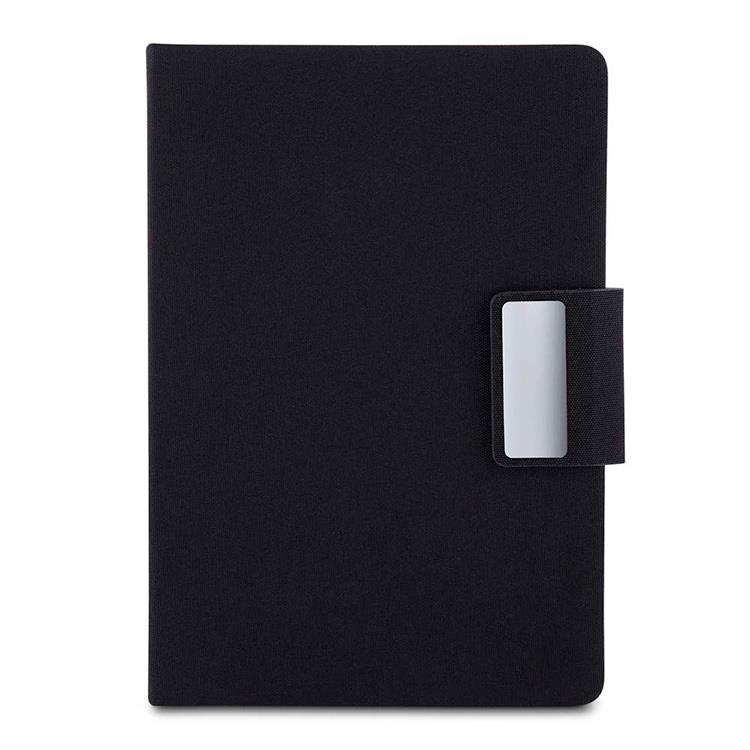 Kit escritório personalizado caderno, garrafa e caneta metalica