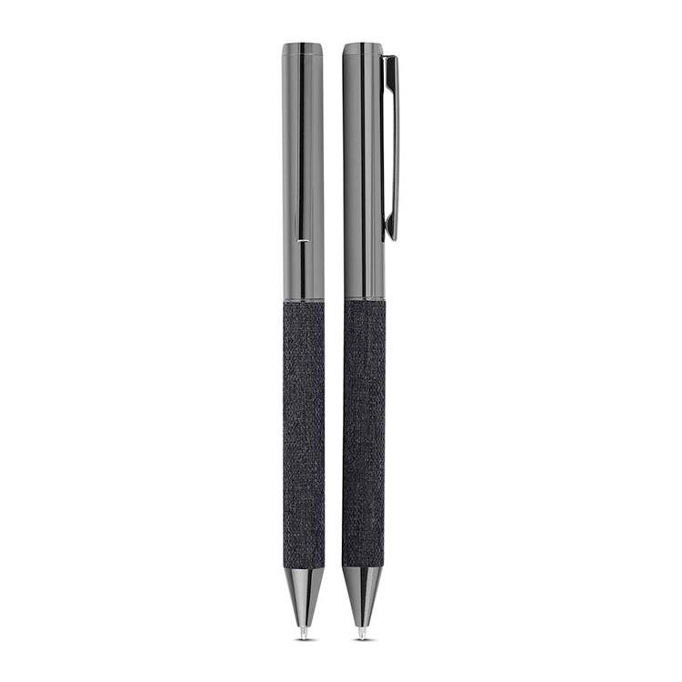 Kit escritório personalizado caderno, garrafa e caneta metalica