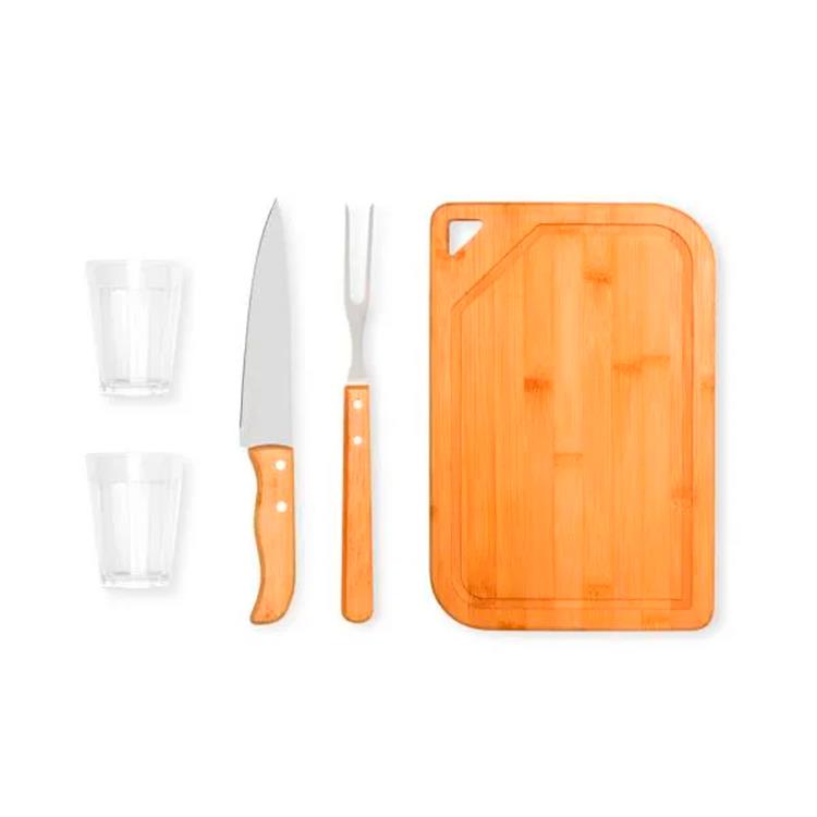 Kit personalizado para churrasco e cerveja 5 peças