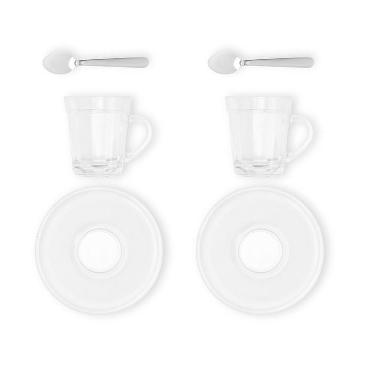 Kit café personalizado 6 peças