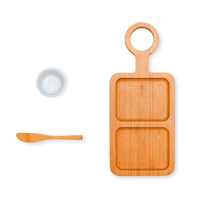 Kit para petisco personalizado 3 Peças