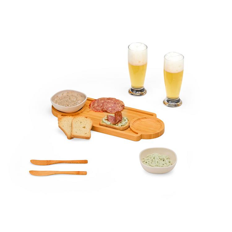 Kit para petisco personalizado e cerveja 7 peças