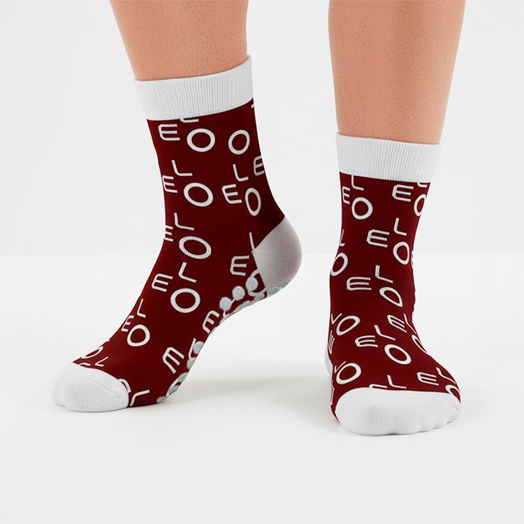 Meia Low Cost Soquete Emborrachado Davi