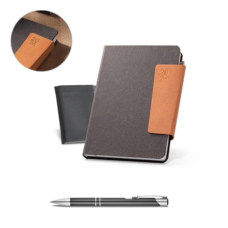 Agenda personalizada com imagem brilho