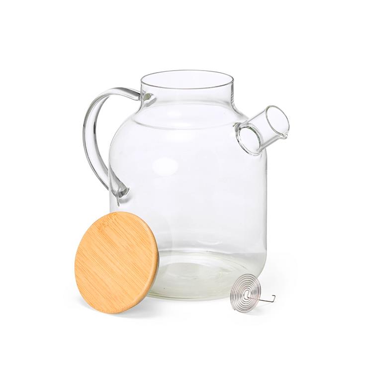 Chaleira personalizada vidro borossilicato 1,8 litros