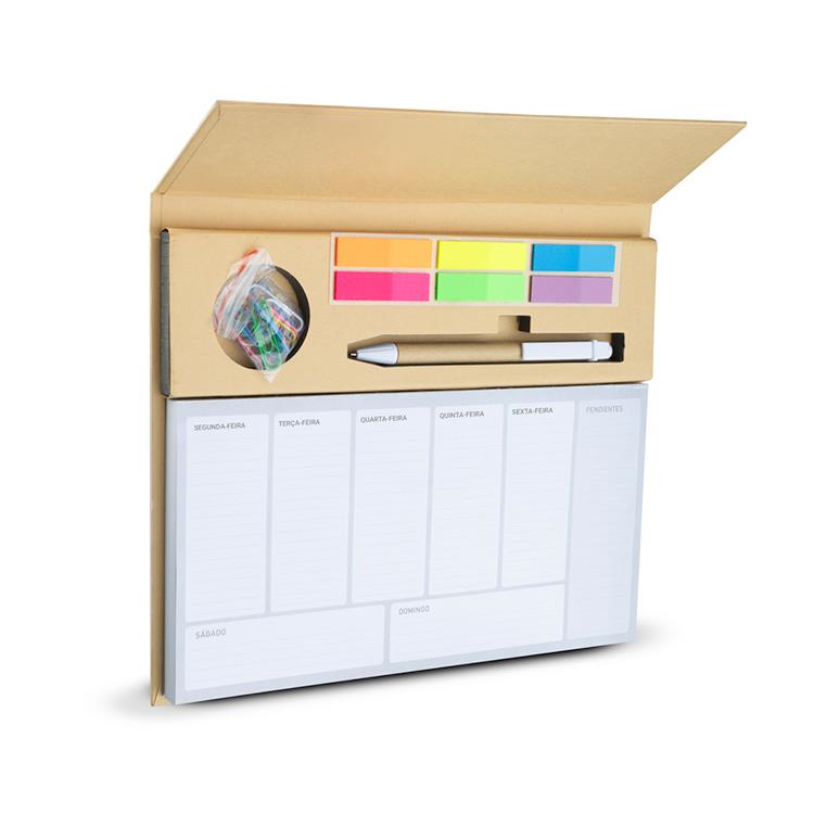 Bloco de Planejamento Semanal Personalizado