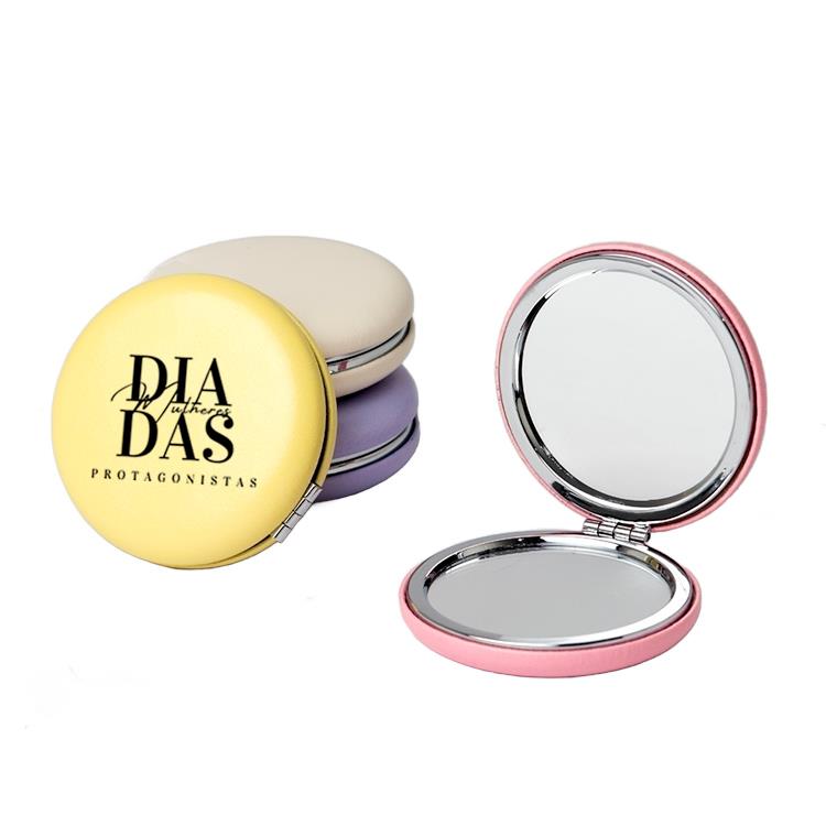 Espelho Duplo Personalizado em PU