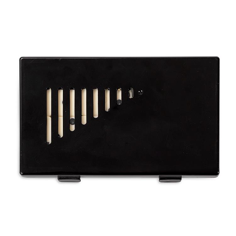 Mouse pad com estojo de plástico