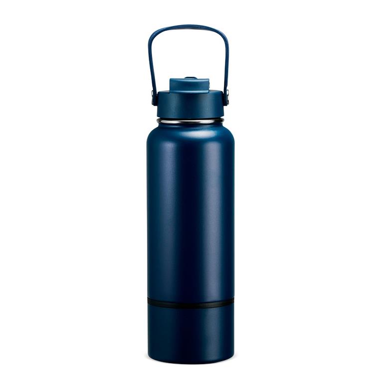 Squeeze personalizado de 800ml inox com canudo