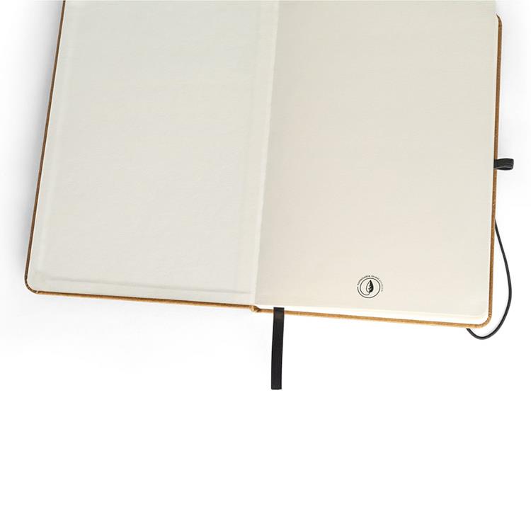 Caderno com suporte de caneta