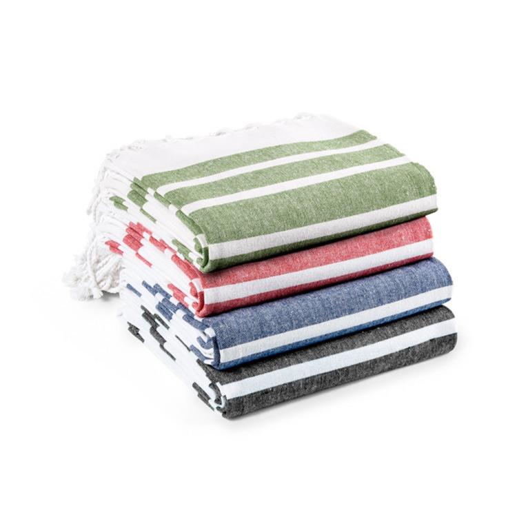 Toalha em algodão 70% reciclado e 30% poliéster reciclado