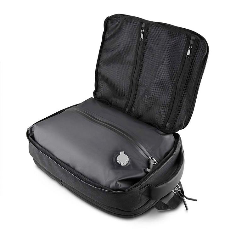 Mochila a vácuo com compartimento