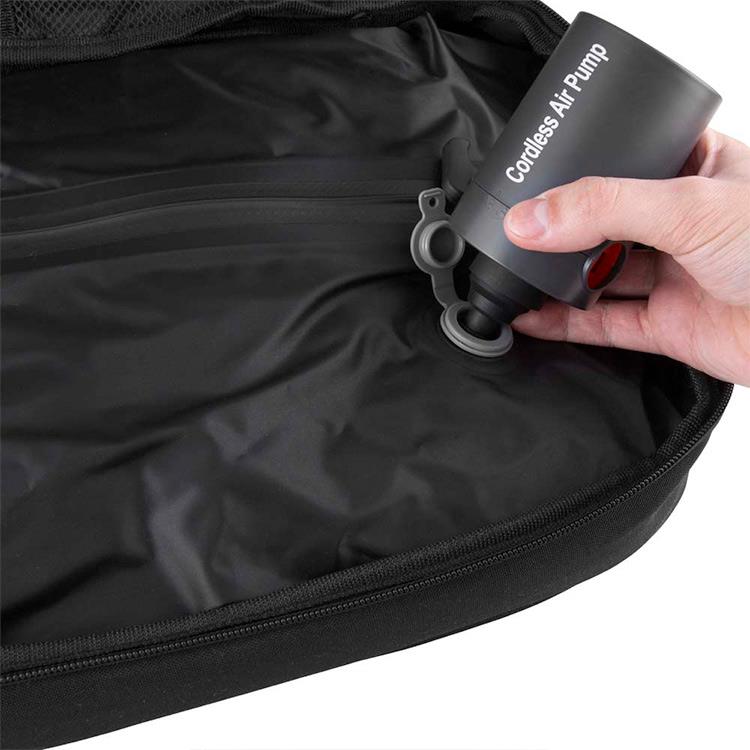 Mochila a vácuo com compartimento