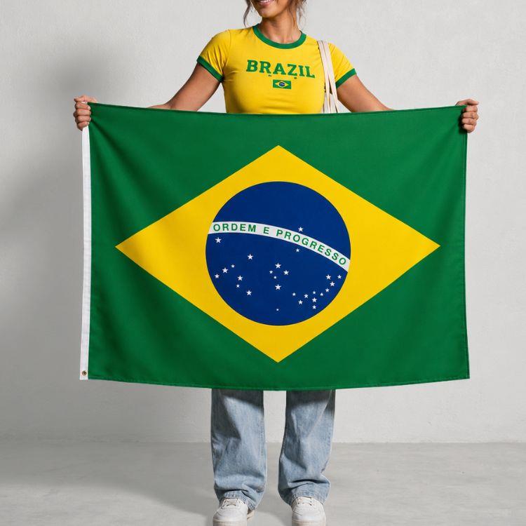 Bandeira do Brasil para Copa do Mundo