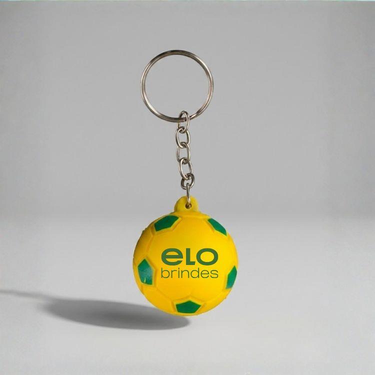 Chaveiro Anti-Stress Futebol Personalizado