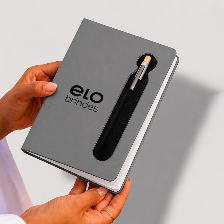 Caderno Personalizado em Couro PU