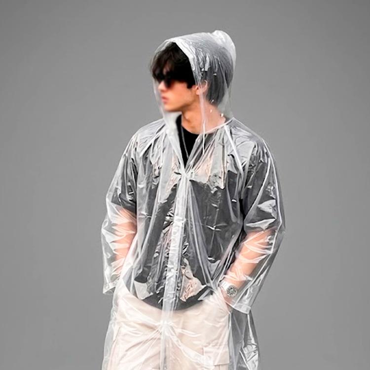 Capa de Chuva Personalizada Descartável