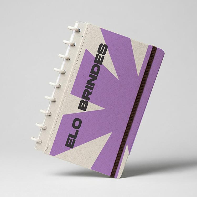 Caderno de Disco Ecológico Personalizado Gaia