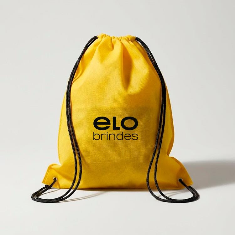 Mochila personalizada saco de tnt