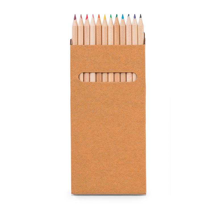 Conjunto de 12 Lápis de Cor Personalizado