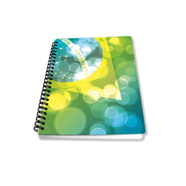 Caderno tamanho pequeno personalizado - CAD01