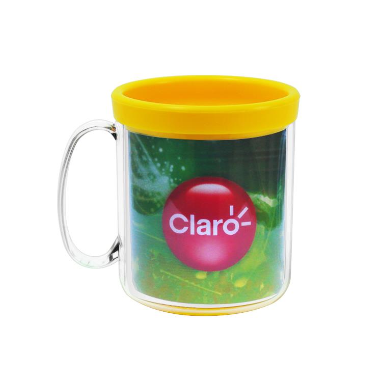 Caneca semi térmica plástica personalizada