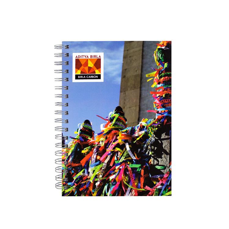 Caderno imagem fosco personalizado