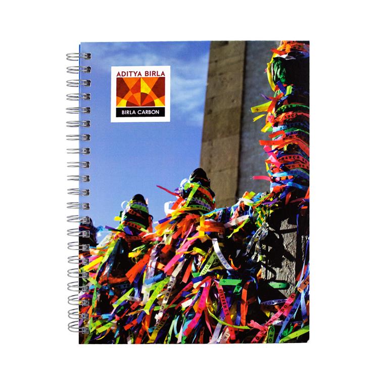 Caderno imagem fosco personalizado