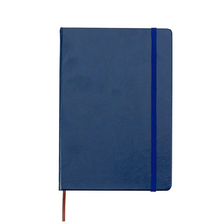 Caderno Tipo Moleskine Couro Sintético Personalizado
