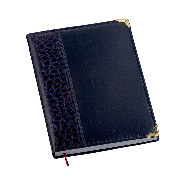 Agenda diária com capa croco personalizada