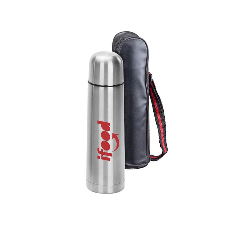 Garrafa Térmica Aço Inox 500Ml Personalizada
