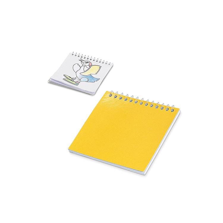 Caderno para colorir personalizado