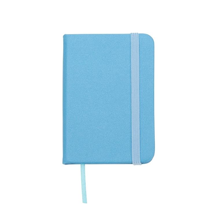 Mini caderno tipo moleskine personalizado