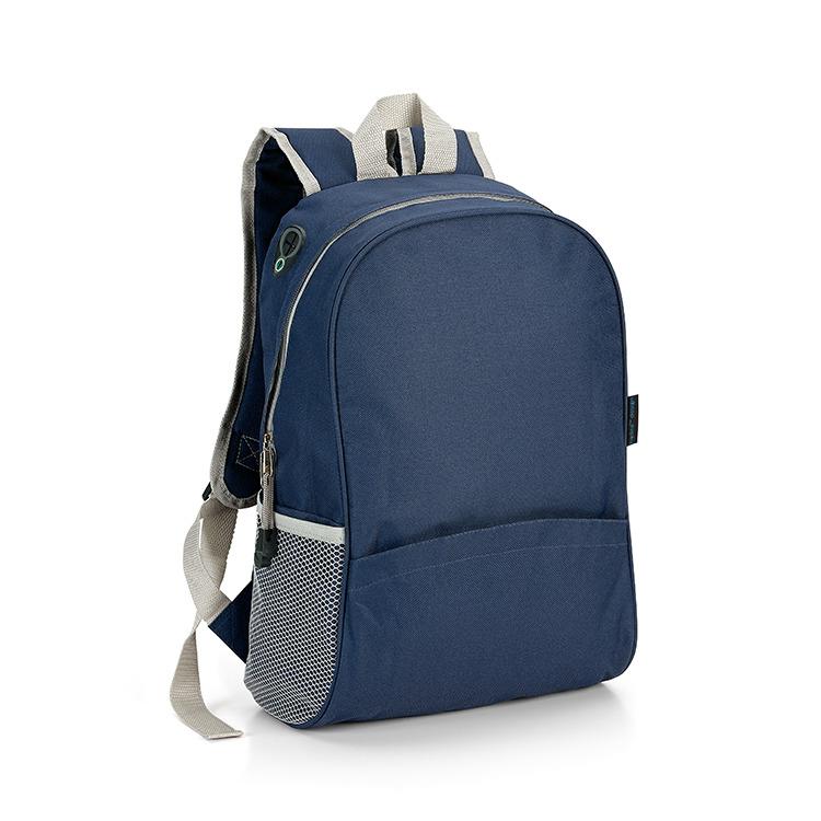 Mochila Tecido 600D com Saída para Fone Personalizada