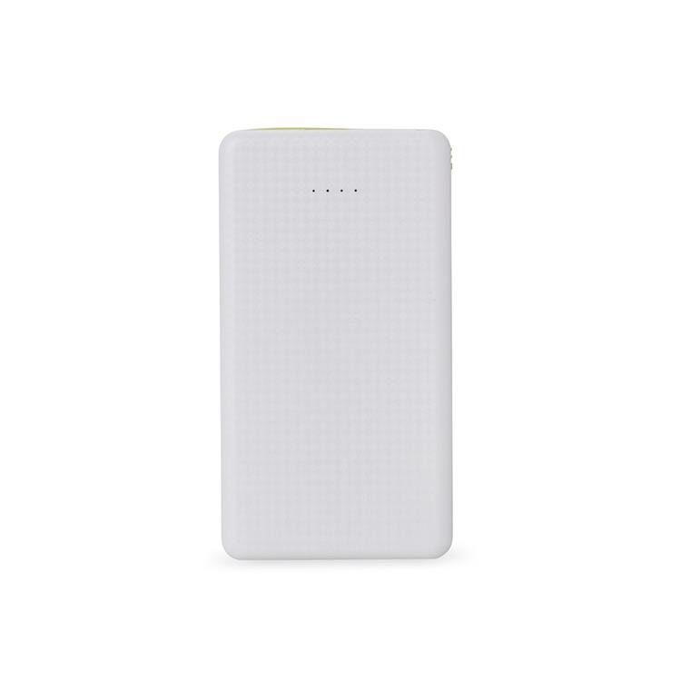 Carregador Portátil / Power Bank em Plástico Personalizado