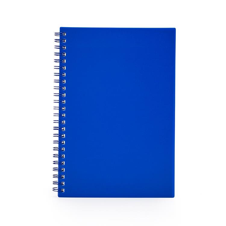 Caderno A5 plástico personalizado