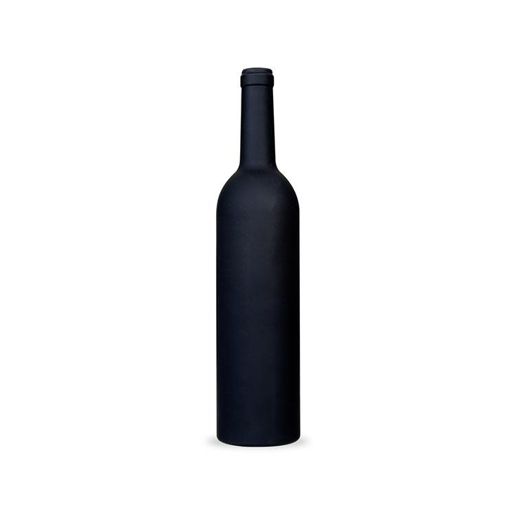 Kit vinho em formato de garrafa com 5 peças personalizado