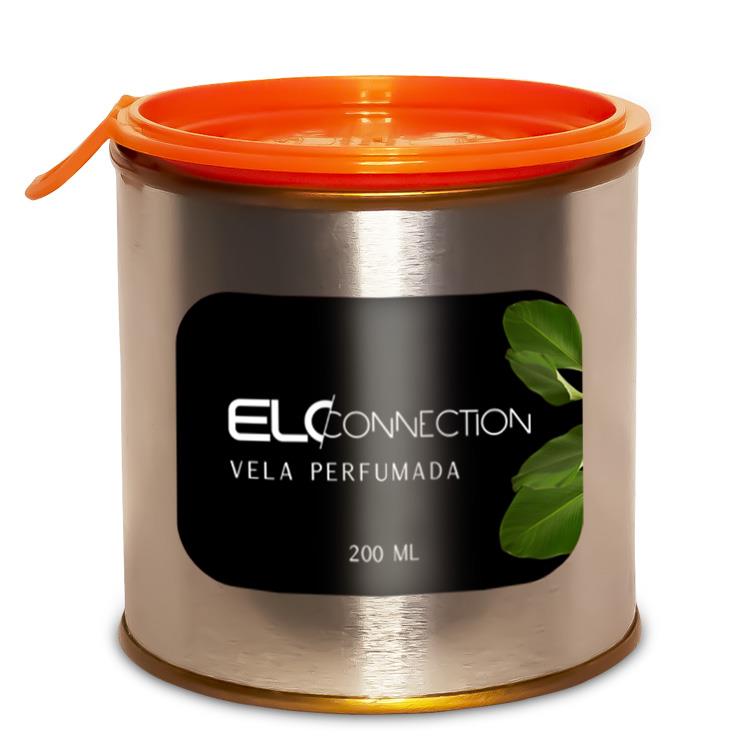 Vela na lata tampa hermética 200 ml personalizado