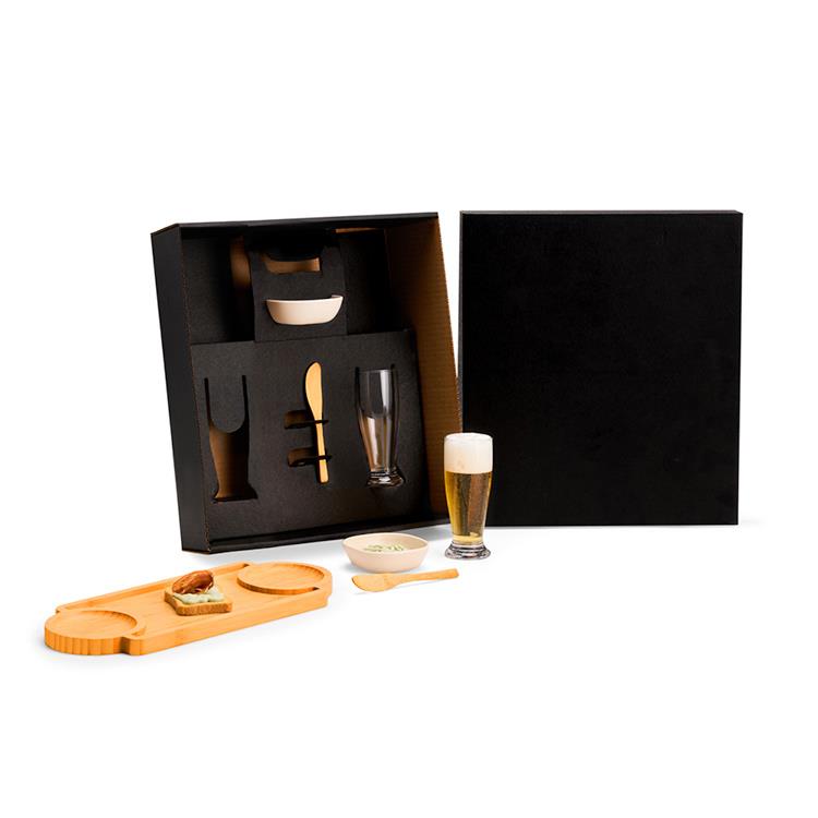 Kit para petisco personalizado e cerveja 7 peças